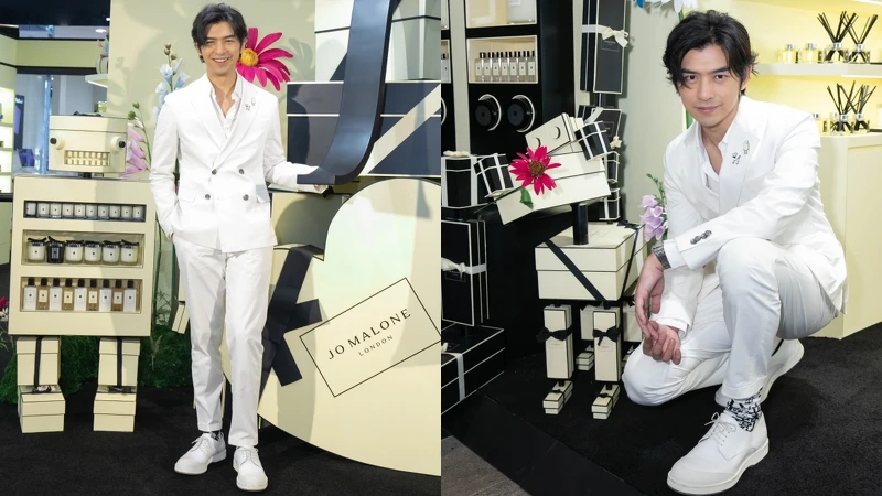 陳柏霖邀請大家到「JoBots」禮物概念店感受Jo Malone London獨一無二的香氛魅力，並透過贈禮將每一份心意傳達給重要的人。