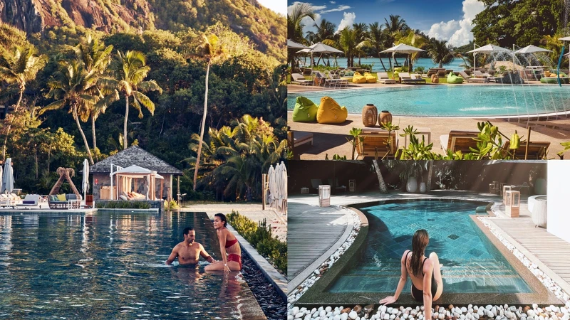 Club Med Seychelles塞席爾頂級度假村設置多座泳池