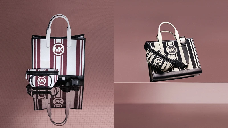 Hudson七夕限定藕色條紋拼接托特包,NT19,500、Hudson七夕限定藕色條紋拼接側背包,NT8,300;Hudson七夕限定黑色條紋拼接托特包,NT19,500、Hudson七夕限定黑色條紋拼接側背包,NT8,300。 Hudson七夕限定藕色條紋拼接托特包,NT19,500、Hudson七夕限定藕色條紋拼接側背包,NT8,300;Hudson七夕限定黑色條紋拼接托特包,NT19,500、Hudson七夕限定黑色條紋拼接側背包,NT8,300。