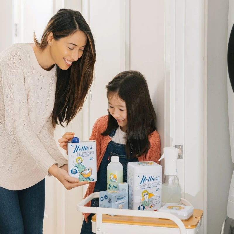 加拿大Nellie’s強調全方位居家清潔。 加拿大Nellie’s強調全方位居家清潔。