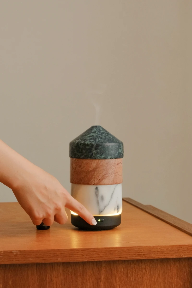 可體驗香氛、山石帶來的平靜美好。