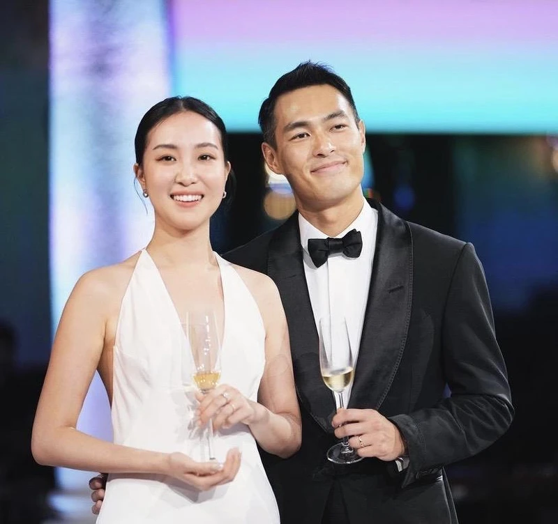 楊祐寧與老婆Melinda 楊祐寧與老婆Melinda