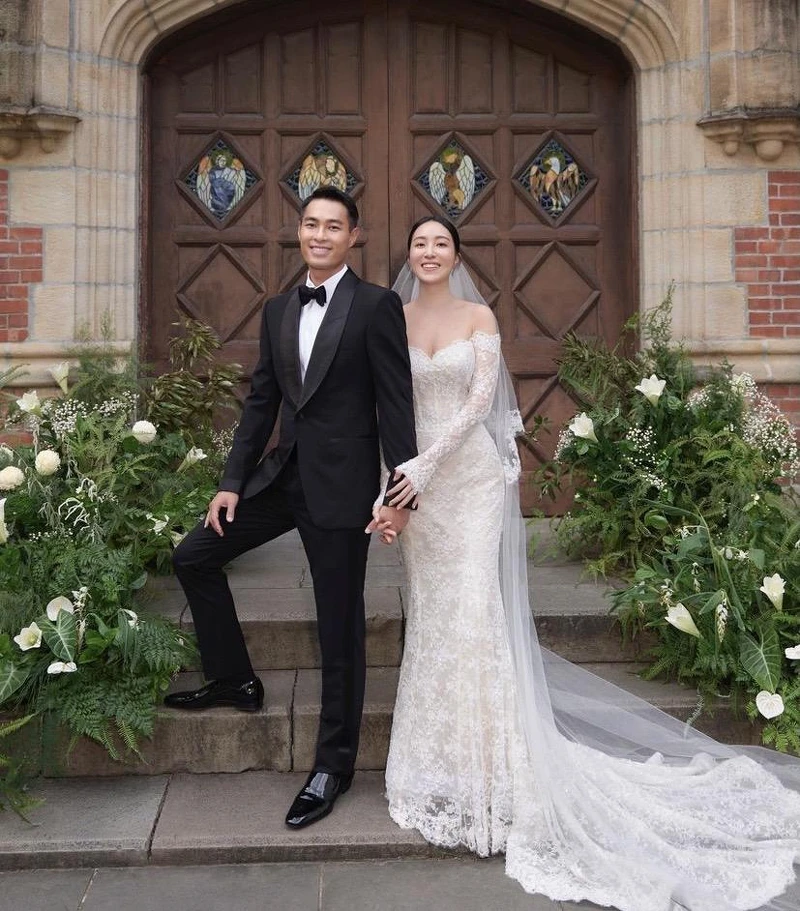 楊祐寧與老婆Melinda 楊祐寧與老婆Melinda