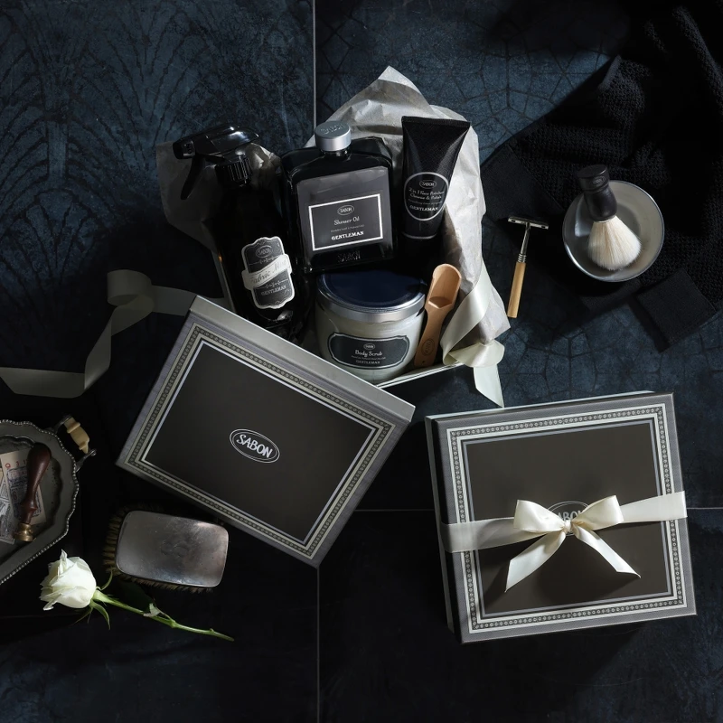 SABON紳士系列父親節包裝。
