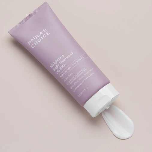 寶拉珍選2%水楊酸身體乳質地。