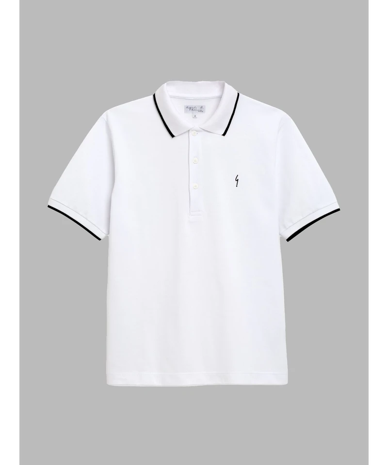 agnès b. 棉質Polo衫，NT4,980。