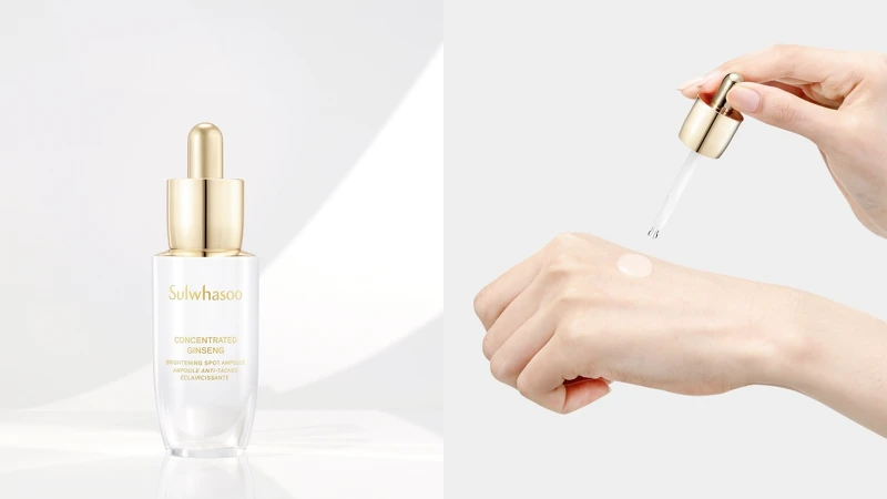 Sulwhasoo雪花秀滋陰蔘光燦淡斑安瓶20g，NT4,380