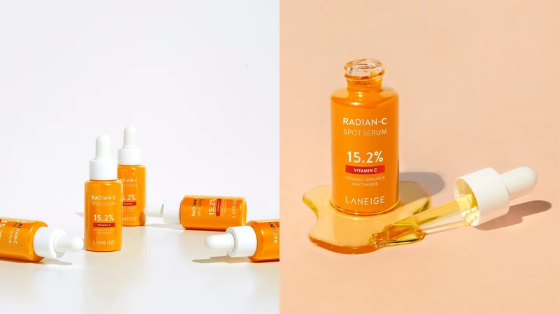 LANEIGE蘭芝維他命C淨膚精華安瓶10g，NT1,050