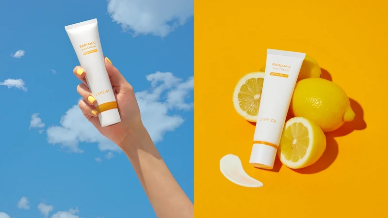 LANEIGE蘭芝維他命C淨膚防曬乳50ml，NT1,000