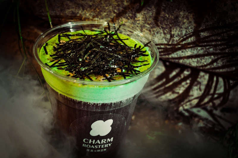 圈charm直火烘豆所首創飲品「沼澤地」 圈charm直火烘豆所首創飲品「沼澤地」