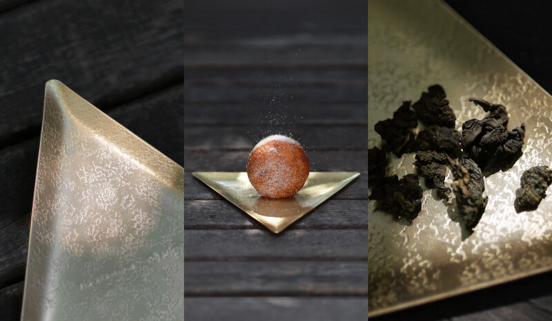 禮盒融合京都職人工藝與台灣甜點、茶飲。 禮盒融合京都職人工藝與台灣甜點、茶飲。