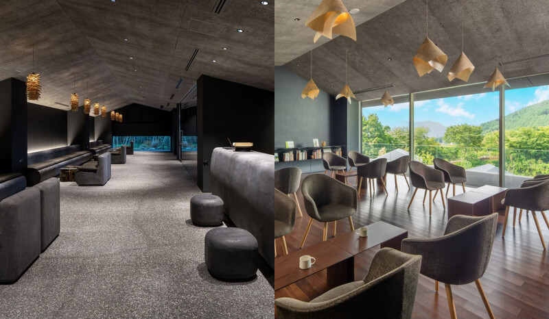 餐廳以及交誼廳。 餐廳以及交誼廳。