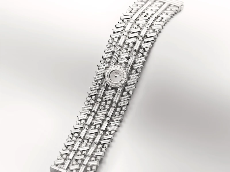 愛馬仕腕錶:Faubourg Polka Haute Joaillerie Cuff 頂級珠寶鍊錶 愛馬仕腕錶:Faubourg Polka Haute Joaillerie Cuff 頂級珠寶鍊錶