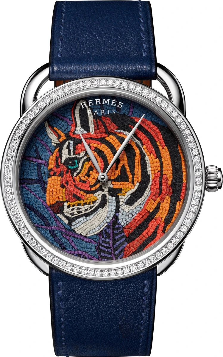 愛馬仕 皮革馬賽克 腕錶面盤 愛馬仕 皮革馬賽克 腕錶面盤