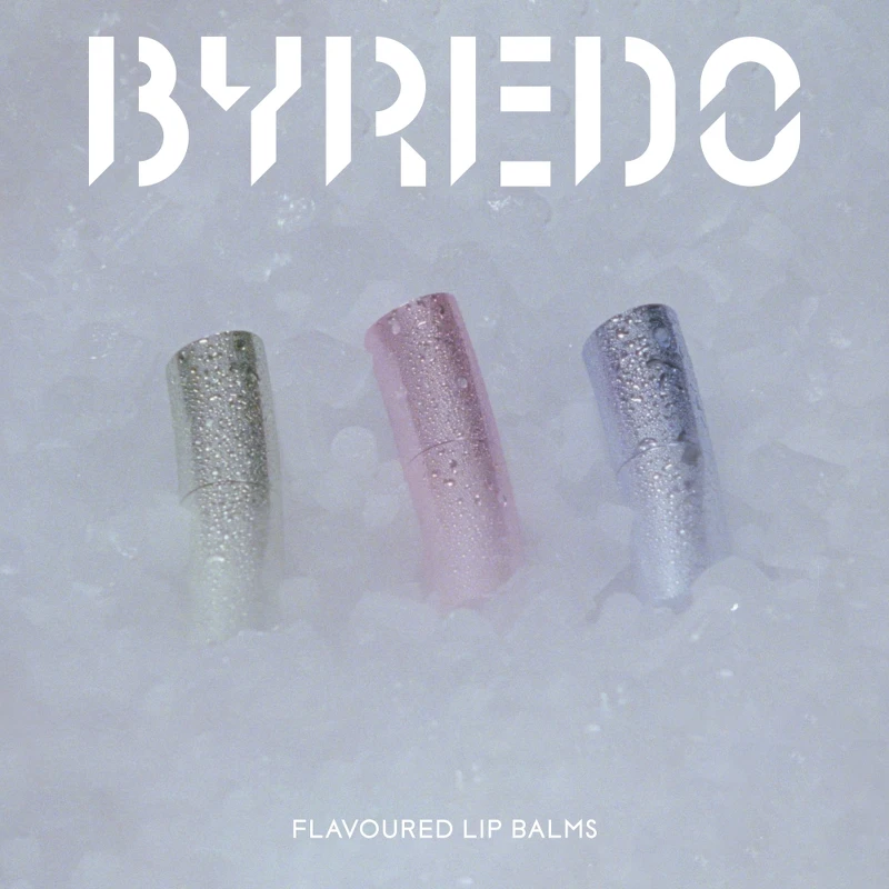 BYREDO 2022限量護唇膏系列情境圖。