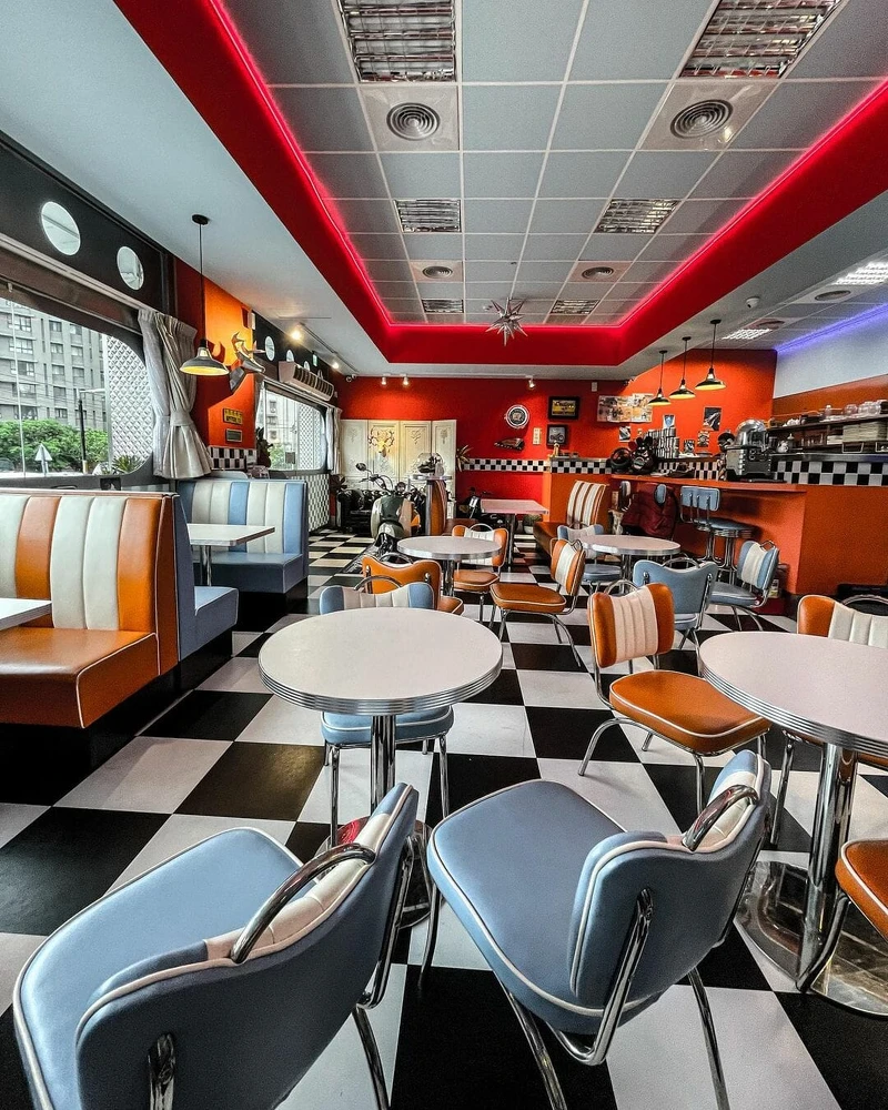 Carson Retro Diner卡森復古美式餐廳(圖片來源/IG@chiuchiu1218)