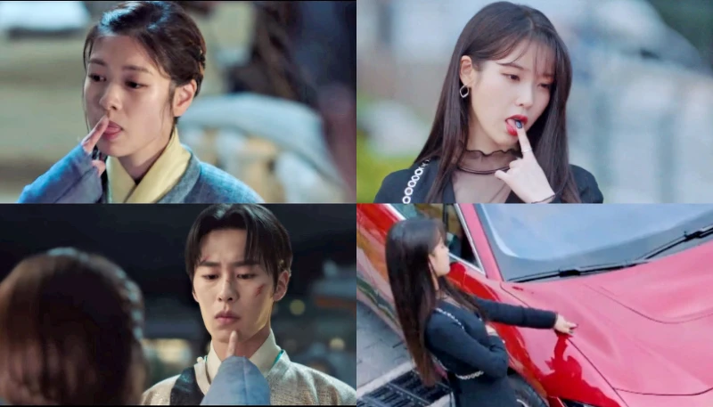 《還魂》庭沼珉 《德魯納酒店》IU 都用過口水蓋章這招 《還魂》庭沼珉 《德魯納酒店》IU 都用過口水蓋章這招