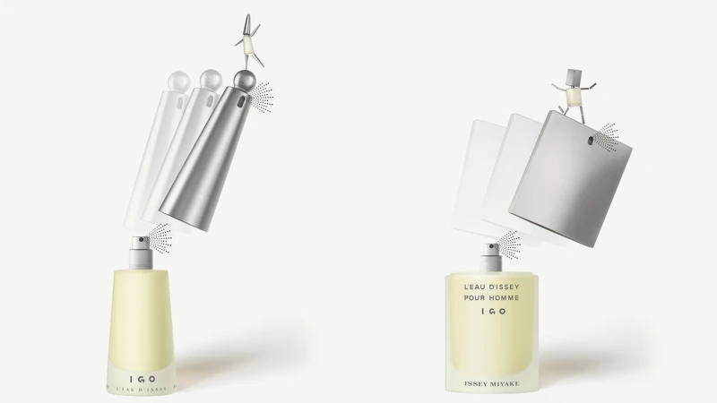 三宅一生ISSEY MIYAKE 2020年推出創新瓶身設計的IGO系列。