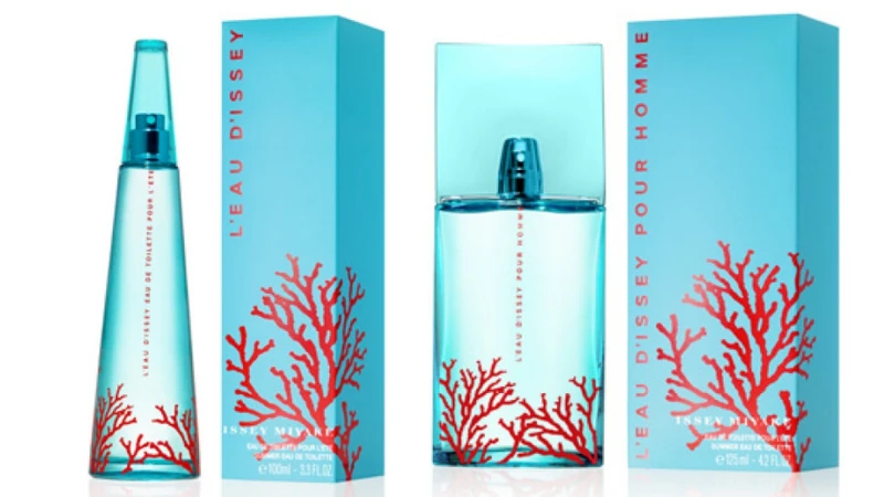 三宅一生ISSEY MIYAKE一生之水2011夏限定夏日珊瑚男女對香。