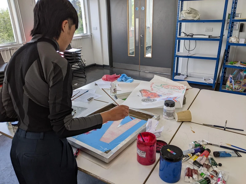 學生創作紀錄1。 學生創作紀錄1。