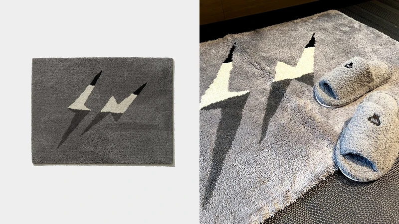 地毯售價4980元，拖鞋能讓住客帶回家