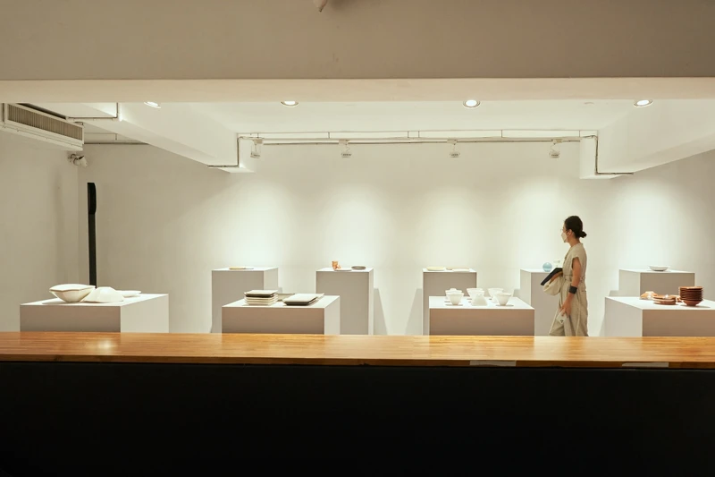 現場展示三組聯名商品。 現場展示三組聯名商品。