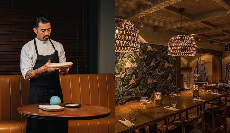 主廚林明健Chef Kin與LONGTAIL餐廳空間。 主廚林明健Chef Kin與LONGTAIL餐廳空間。