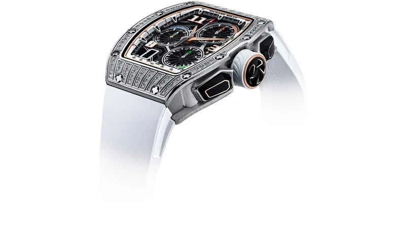 RICHARD MILLE RM 72-01 Lifestyle自製機芯計時白金鑽錶明亮式切割款 RICHARD MILLE RM 72-01 Lifestyle自製機芯計時白金鑽錶明亮式切割款