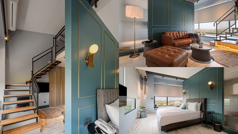 沐時 豪華河景樓中樓四人房 沐時 豪華河景樓中樓四人房