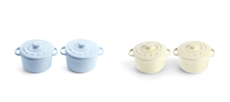台灣家樂福獨家!SMEG迷你烤盅 (12cm),20點+NT599,80點可免費兌換,全台限量:粉藍8,000組、奶油白4,900組。 台灣家樂福獨家!SMEG迷你烤盅 (12cm),20點+NT599,80點可免費兌換,全台限量:粉藍8,000組、奶油白4,900組。