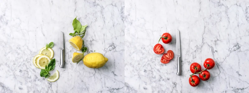 左:蔬果刀(8cm),10點+NT199(市價NT1,380),全台限量15,000把。/ 右:萬用刀(13cm),10點+NT279(市價NT1,780),全台限量17,000把。 左:蔬果刀(8cm),10點+NT199(市價NT1,380),全台限量15,000把。/ 右:萬用刀(13cm),10點+NT279(市價NT1,780),全台限量17,000把。