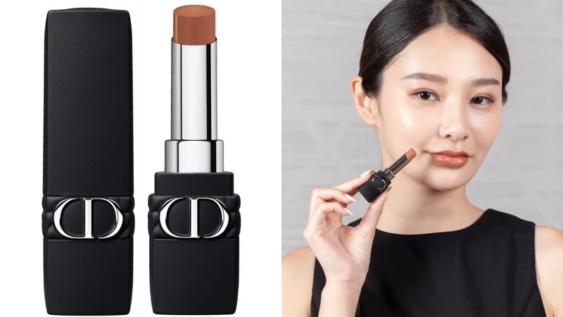 DIOR 迪奧超完美持久唇膏#200太妃奶茶實擦。 DIOR 迪奧超完美持久唇膏#200太妃奶茶實擦。