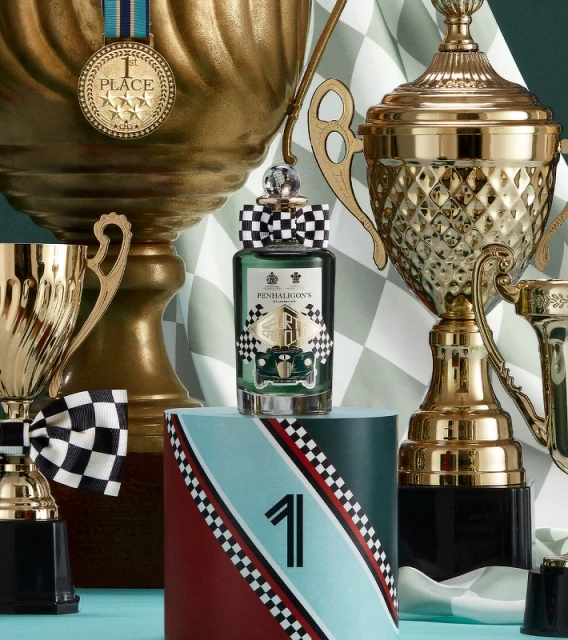 Penhaligon’s潘海利根SportS Car Club香水情境圖。