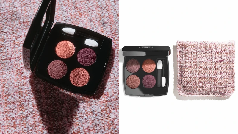 香奈兒斜紋軟呢四色眼影(#02紫雲),NT3,210 香奈兒斜紋軟呢四色眼影(#02紫雲),NT3,210