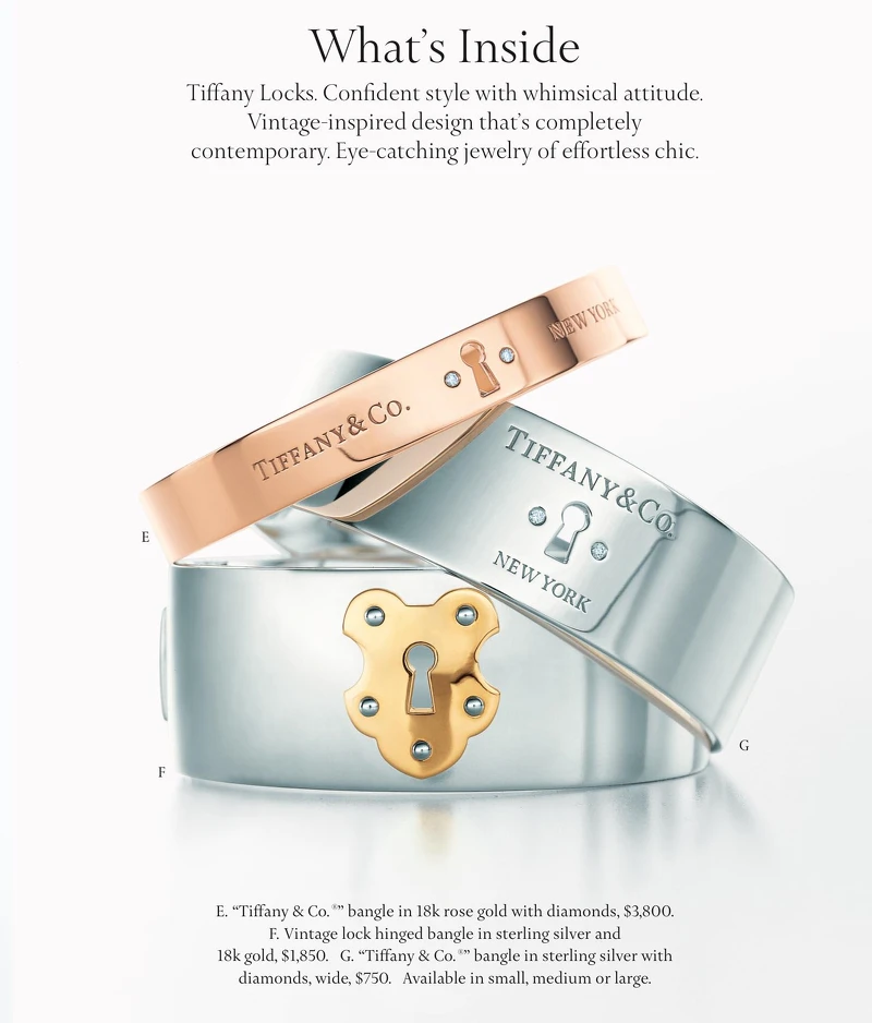 Tiffany手鐲, 2011年 Tiffany手鐲, 2011年