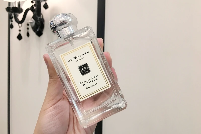 Jo Malone London英國梨與小蒼蘭香水100ml實品。