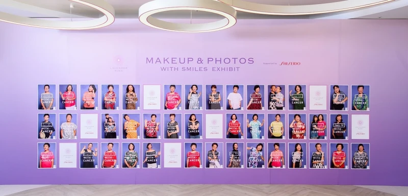 資生堂集團為41位癌友紀錄動人笑容的珍貴攝影作品。