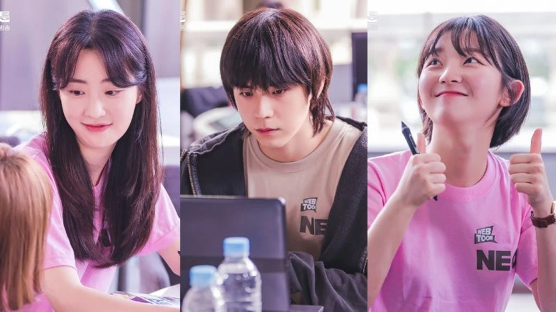 《今日的網漫》新人漫畫家演員: 全惠妍 金道勳 張星允 《今日的網漫》新人漫畫家演員: 全惠妍 金道勳 張星允