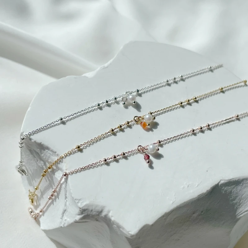 1028 x Boho Belle聯名訂製純銀手鍊。 1028 x Boho Belle聯名訂製純銀手鍊。