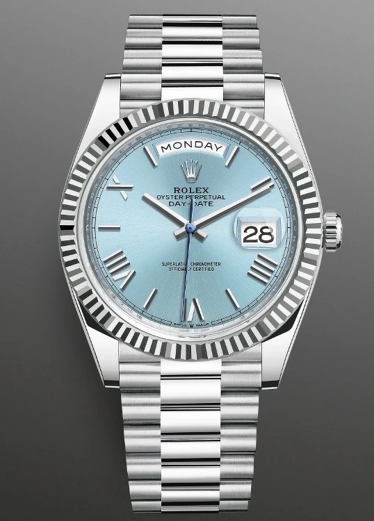 勞力士Rolex Oyster Perpetual Day-Date 40mm腕錶鉑金款 勞力士Rolex Oyster Perpetual Day-Date 40mm腕錶鉑金款