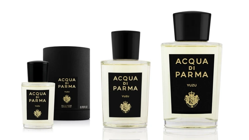 Acqua di Parma格調系列清柚淡香精Yuzu 20ml，NT3,700、100ml，NT8,400、180ml，NT10,500