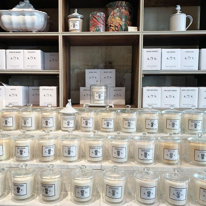 香氛蠟燭系列以城市為主題。