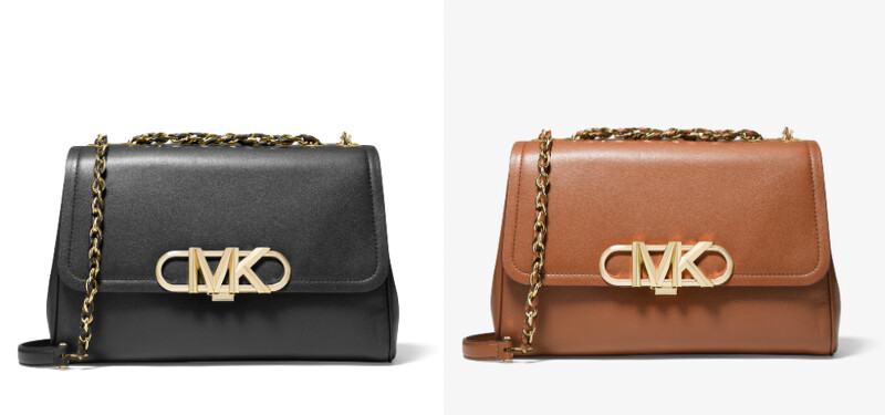 Parker 黑色金屬飾鏈帶包,NT25,500;Parker 駝色金屬飾鏈帶包,NT25,500 Parker 黑色金屬飾鏈帶包,NT25,500;Parker 駝色金屬飾鏈帶包,NT25,500