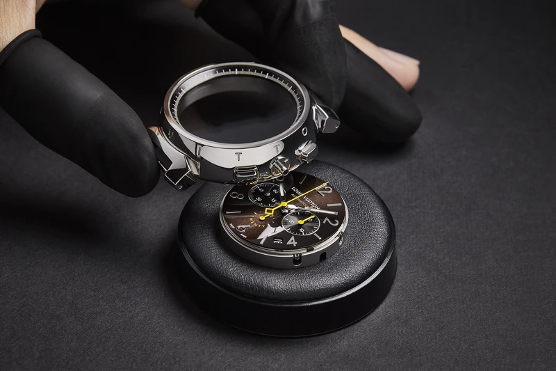 LV Tambour 20周年腕錶