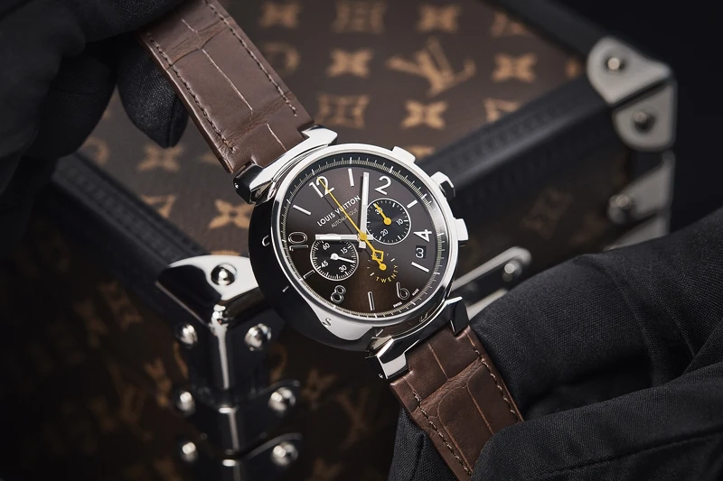 LV Tambour 20周年腕錶