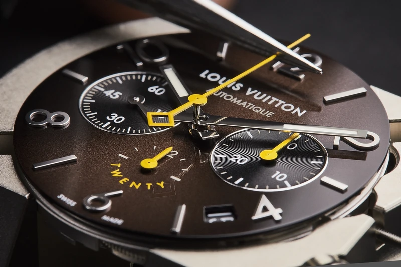 LV Tambour 20周年腕錶