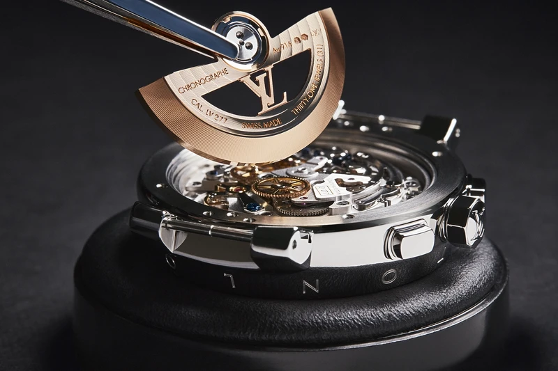 LV Tambour 20周年腕錶