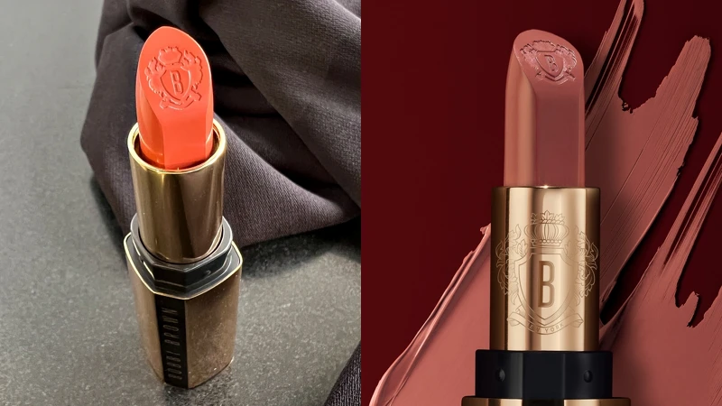 Bobbi Brown金緻緞光唇膏產品照。 Bobbi Brown金緻緞光唇膏產品照。