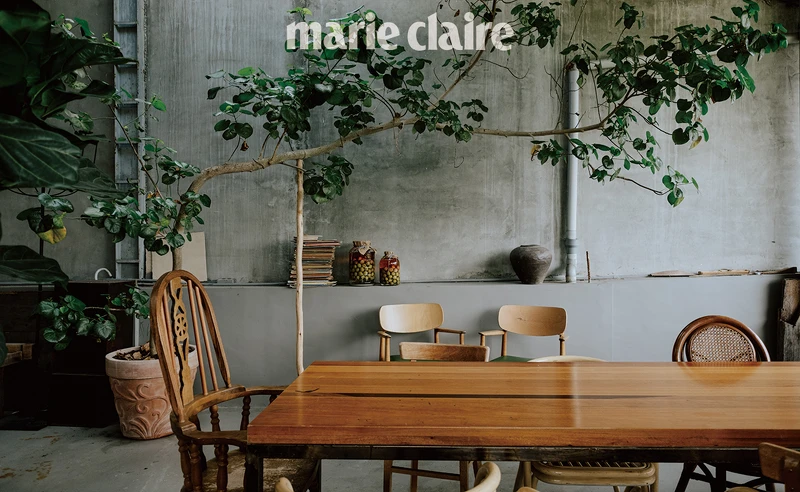 頂樓作為交誼空間使用，也是藍圖中的茶席空間，能舉辦茶席體驗活動，抑或是各式展覽場地。