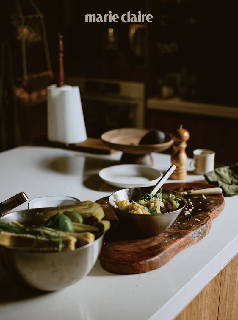 早晨有芝羚親手製作的早餐。